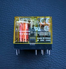 RJ1V-CH-D12 IDEC High Capacity PCB Power Relay 12VDC SPDT 16A 29x13x25.5 mm