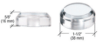 CRL DKR112 Clear Acrylic Mirror Dimmer Knob