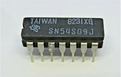 TEXAS INSTRUMENTS SN54S09J AND Gate, S Series, 4-Func, 2-Input, TTL, CDIP14