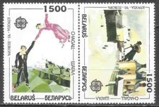 S52479 BELARUS EUROPA CEPT 1993 MNH** 2V Paire (La Position Peut Varier)