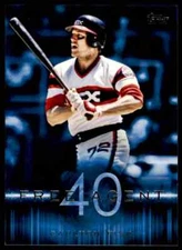 2015 Topps Series 1 Free Agent 40 Carlton Fisk F40-12 Chicago White Sox