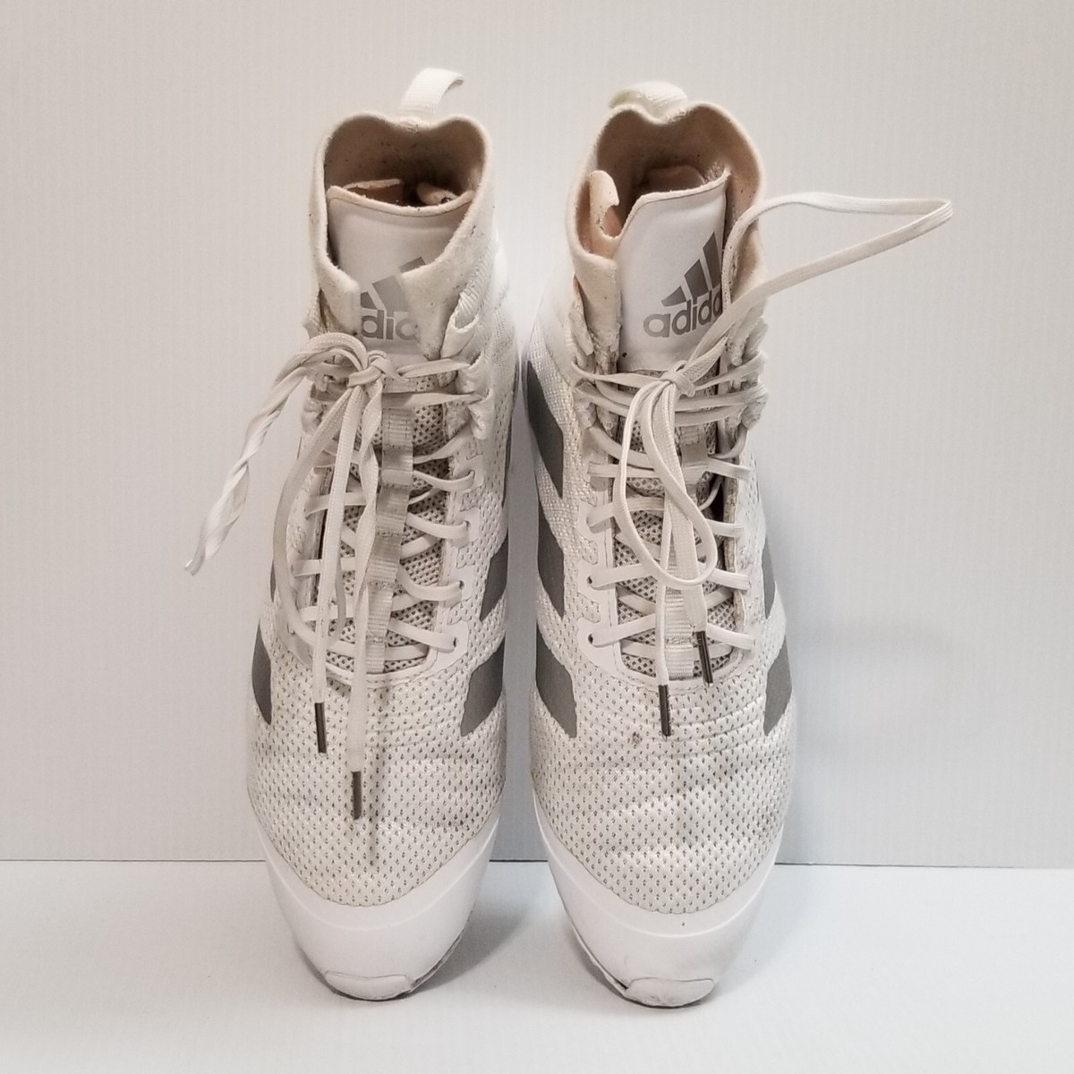 Size 7.5 Adidas Speedex 18 Men's Boxing Shoes Boxing Boots White