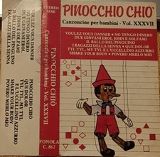 Various - Pinocchio Chiò Canzoncine Per Bambini Vol. XXXVII  (Cassette)