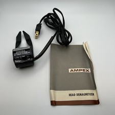 Vintage Ampex Recording Head Demagnetizer Model 820 Instructions Untested