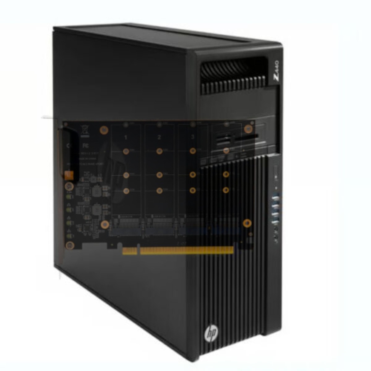 Hp Z640 Hp Z440 Max Ram HP Z440, HP Z640 Custom NVME Raid Card For Use