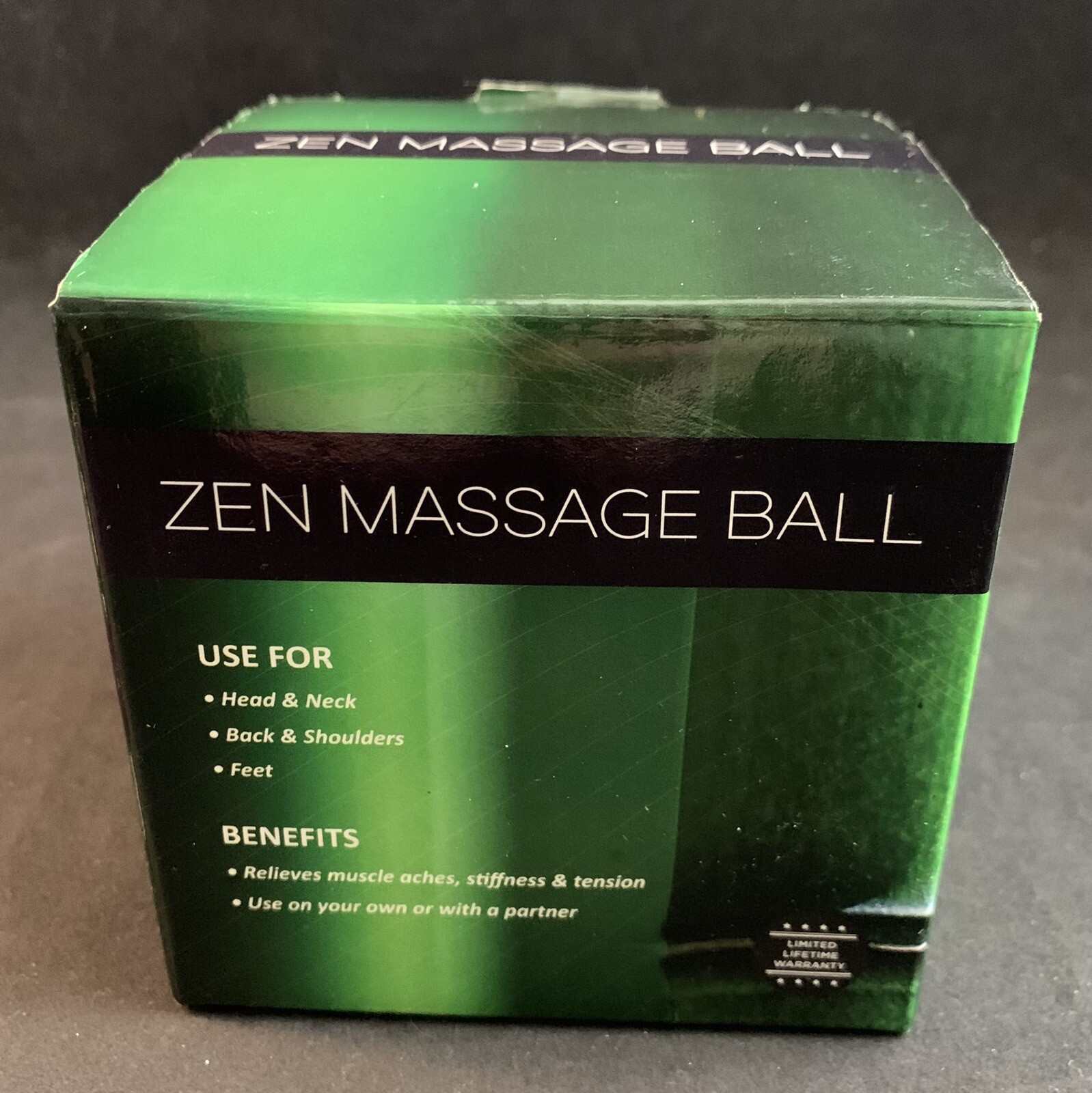 Zen Massage Ball by Innovage For Head Neck Feet Back & Shoulders eBay
