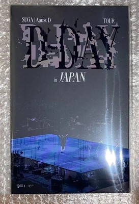 SUGA Agust D TOUR D-DAY in JAPAN 2 Blu-ray Brand new and unopened 