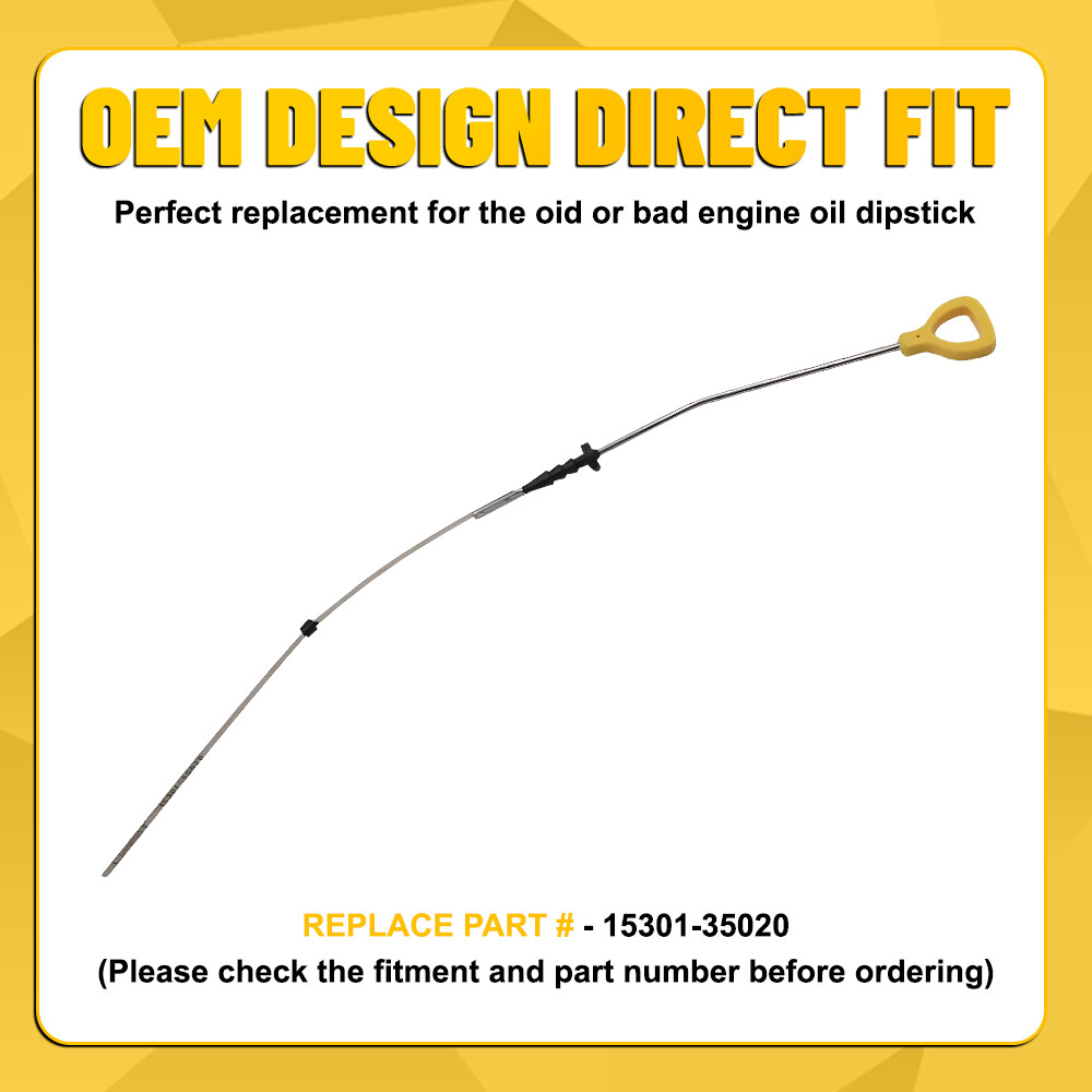 Transmission Oil Level Dipstick FOR 1984-1995 Toyota 4Runner Pickup 15301-35020 Transmission Oil Level Dipstick FOR 1984-1995 Toyota 4Runner Pickup 15301-35020