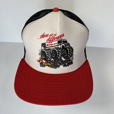 Casquette Camionneur Vintage Mesh – Bleu, Snapback Adjustable, Made In USA