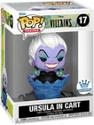 Funko POP! Trains Disney Villains Ursula In Cart #17 Funko Shop Exclusive