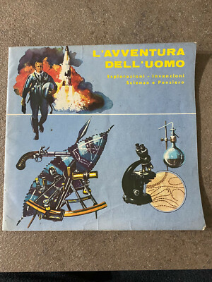 THE ADVENTURE OF MAN FIGURINE ALBUM ED.MA.GI. 1962 INCOMPLETE DISCREET -120