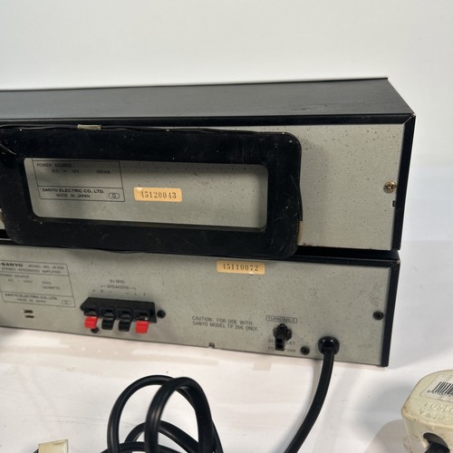 Sanyo JA 266 Amplifier & JT 266L Tuner Hi-Fi - Read Description - Picture 10 of 13