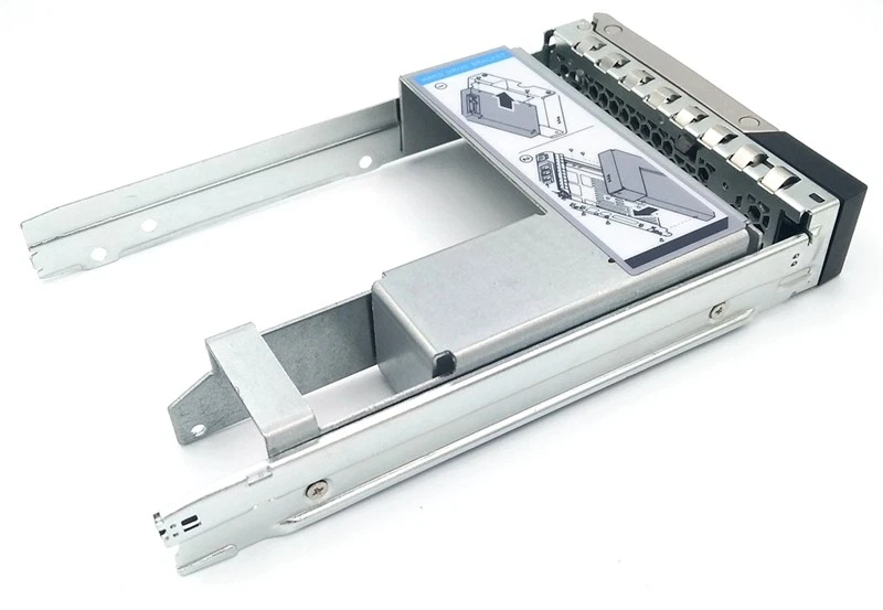 3.5" X7K8W 0X7K8W Hybrid Tray Caddy with 2.5" 9W8C4 Adapter for 14th R440 R540 - Image 4 of 4