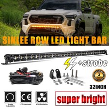 For 2005-2015 Toyota Tacoma Hidden Bumper Grille 32inch 180w Led Light Bar Kit