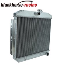 Aluminum 3 Row Core Light Radiator For 1955-1957 Chevy Block V8 150 210 Bel Air