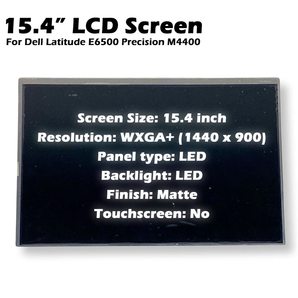 Dell Latitude E6500 M4400 15.4in WXGA LTN154BT06 LCD Panel XP971 - Image 2 of 4