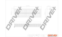 Dr!ve+ DP1110.10.0073 Luftfilter FüR Nissan, Opel, Renault, Vauxhall