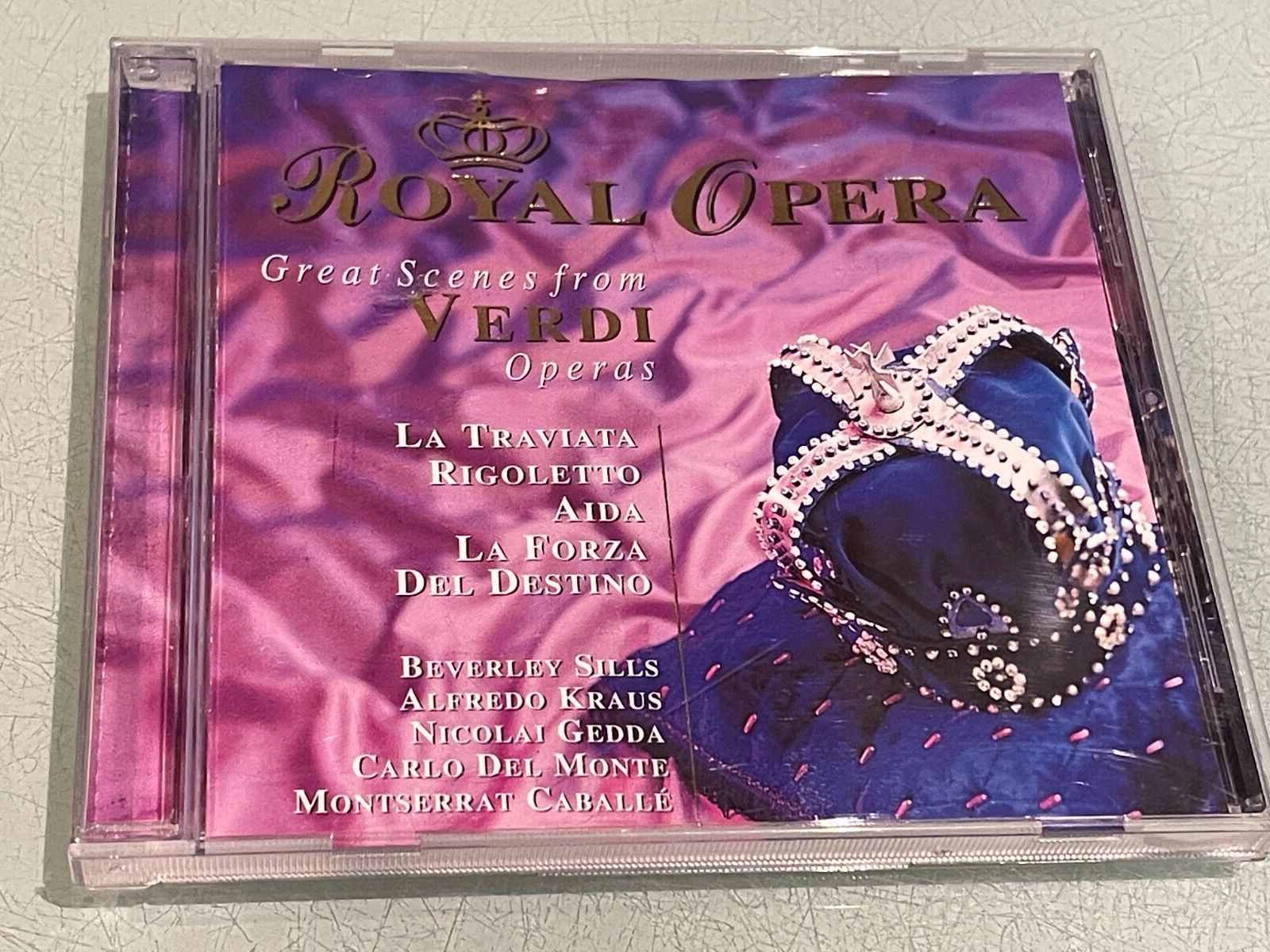 Great Scenes From Verdi Operas - CD Album - 1997 - La Traviata, Aida, Rigotello