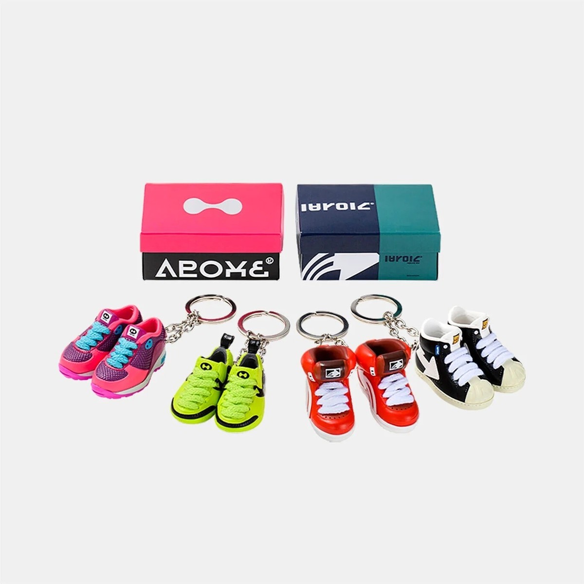 Splatoon 3 Keychain Shoes Collection Complete 5 Set SQUID or OCTO