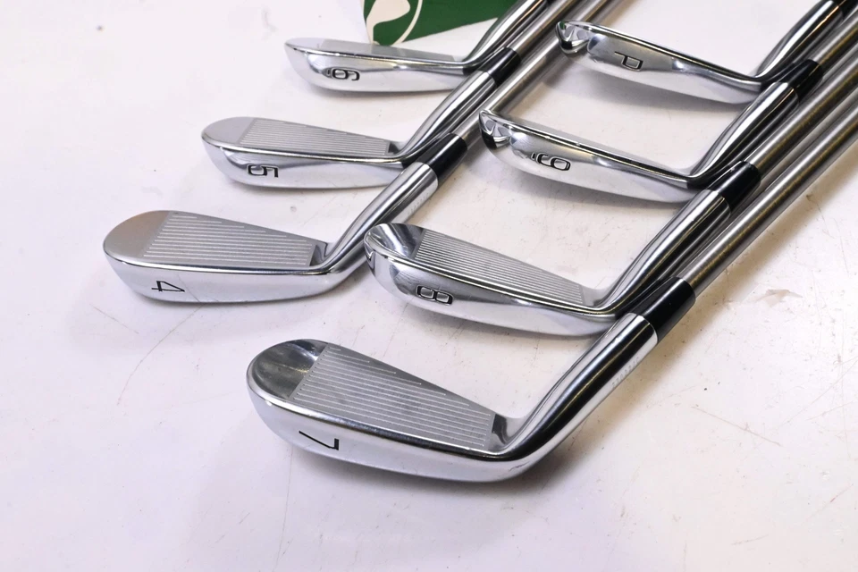 Mizuno Pro 221 Irons / 4-PW / Stiff Flex Aerotech Steelfiber i110 cw Shafts - Image 4 of 4