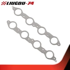 Fit For Exhaust Manifold Gasket Multi-Layer Steel Header LS1 LS3 LSX 12617944 US