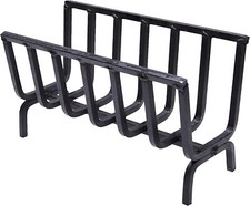 BRUCIALEGNA IN FERRO PER CAMINO PORTALEGNA PORTA LEGNA 40x21 cm STRETTO