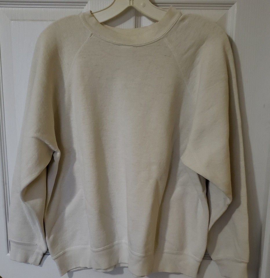 Vintage Vtg Cheers Sweatshirt Adult L Large White Pullover TV Show Bar