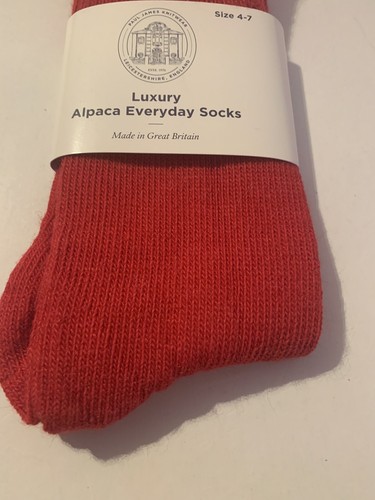 Luxury Alpaca Everyday Socks Paul James Knitwear BNWT 4-7 Freepost - Picture 4 of 8