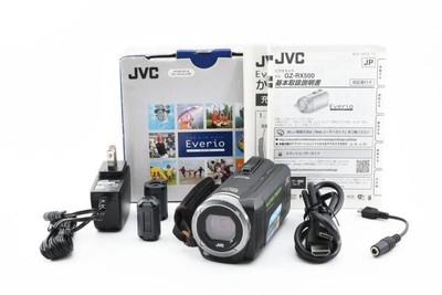 JVC Everio RX500-B ビデオカメラ フルセット 美品 a3296 Victor・JVC