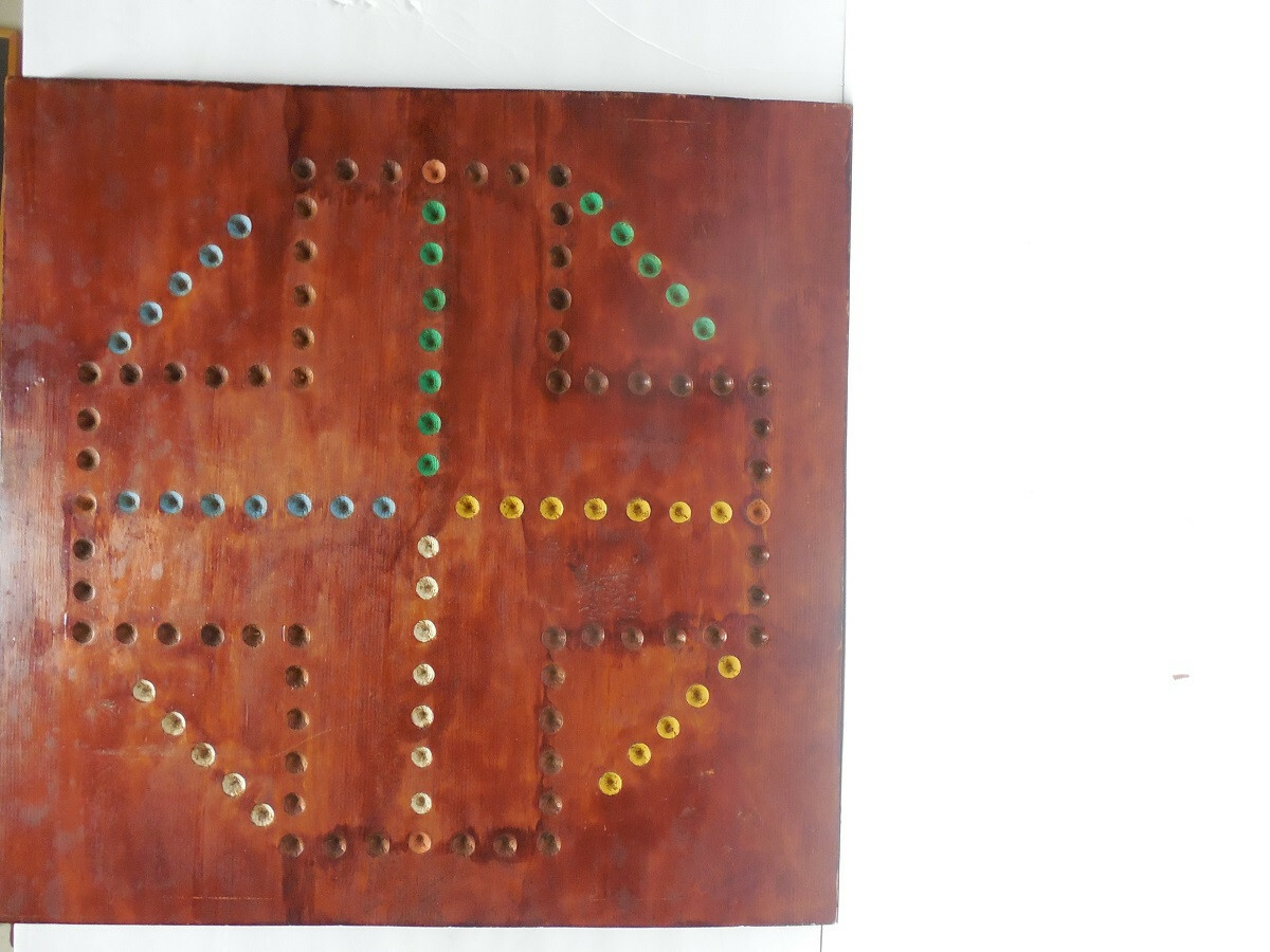 Vintage Wooden Wahoo Game Board Aggravation Large 20” X 20” | eBay
