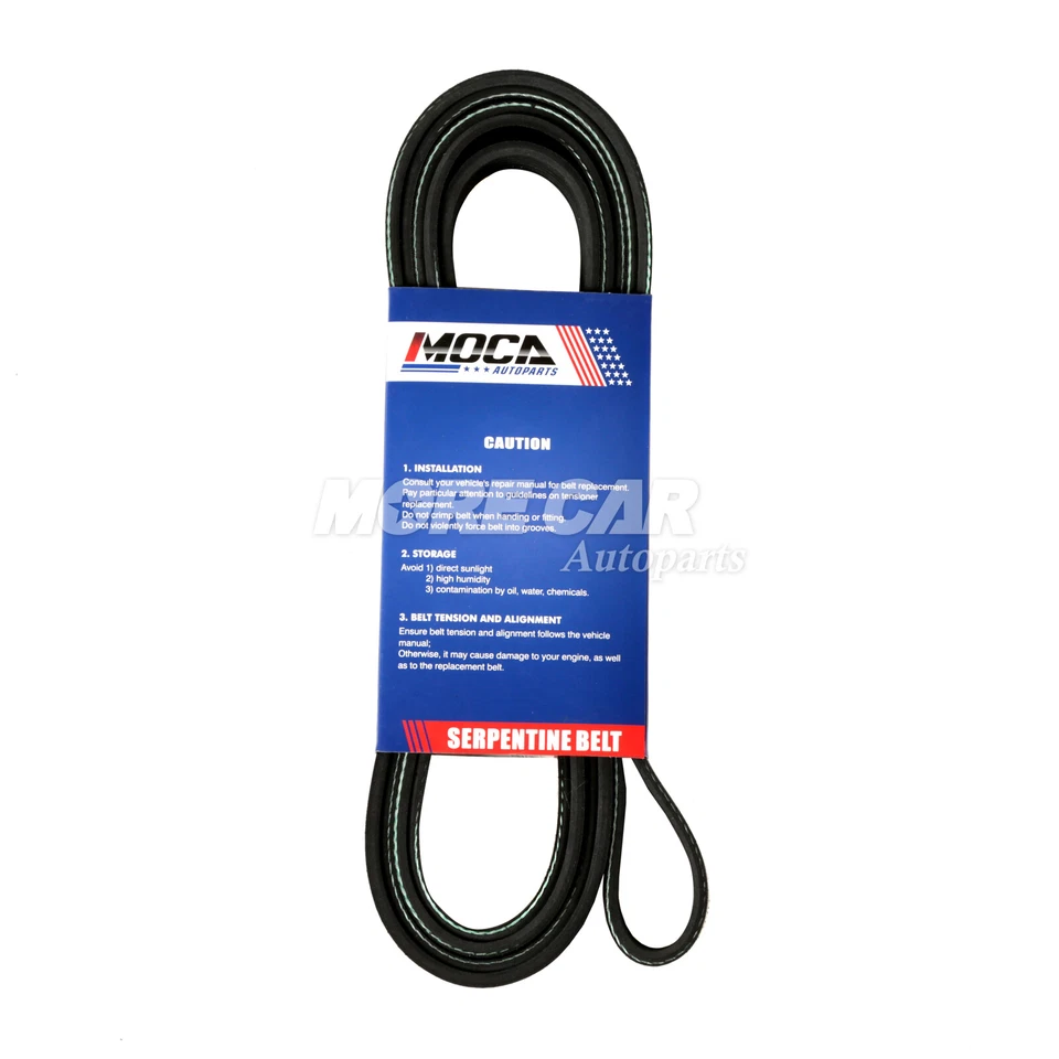 蛇形传动皮带 6PK2605 适用于福特 E150 E250 E350 Expedition F150 林肯 — 第 3/4 张图片