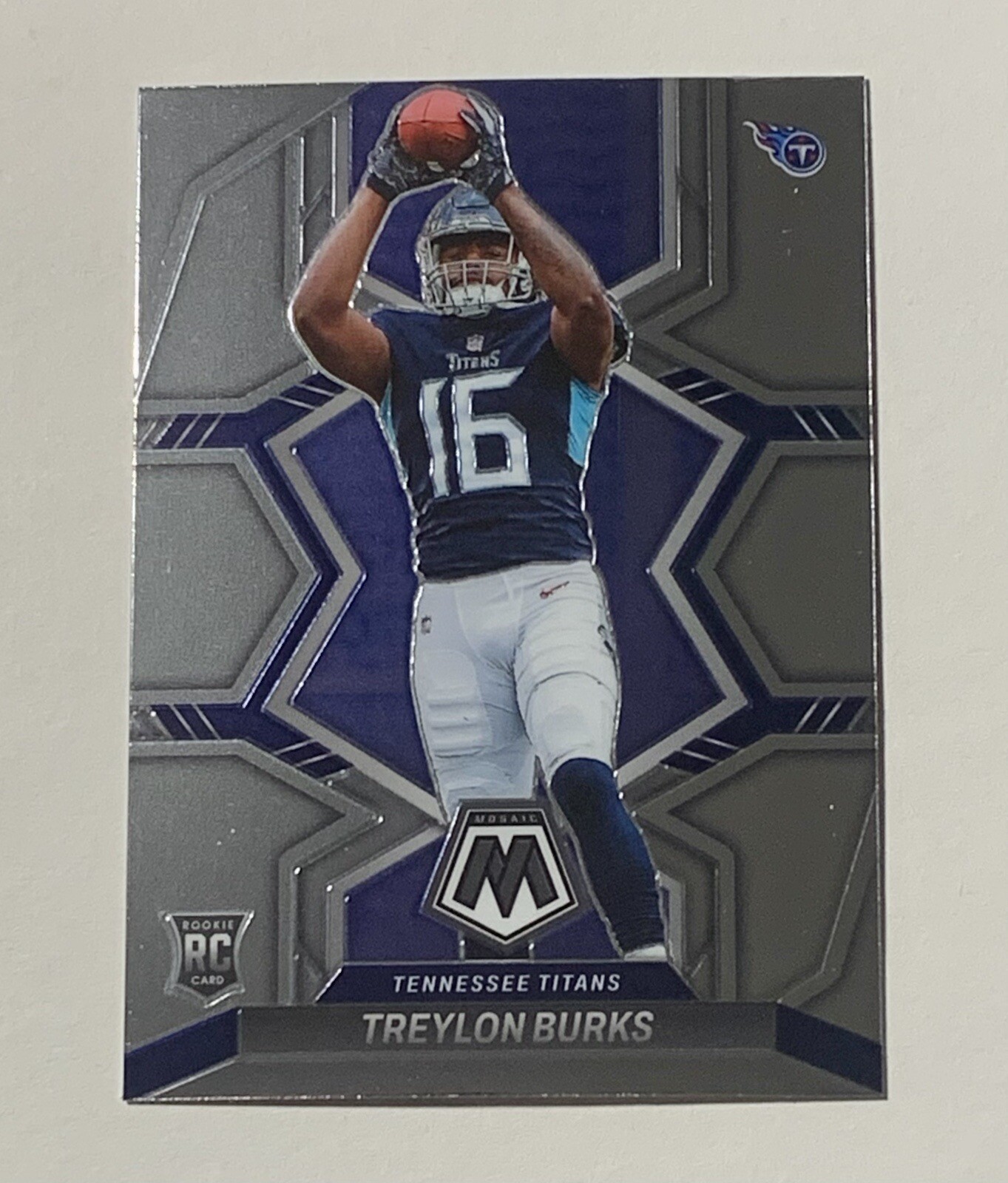 2022 Panini Mosaic Treylon Burks RC #315 Tennessee Titans