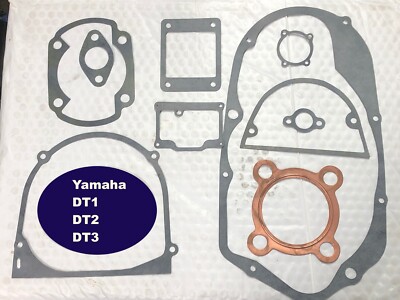 Yamaha DT1 DT2 DT3 250 Engine Gasket Gaskets Set for 4 Bolt Head Models NEW!