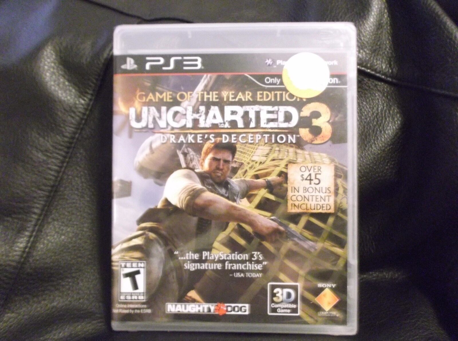 Uncharted 3: Drake's Deception (Sony PS3 Game) Tested & Complete -- EX.  COND.