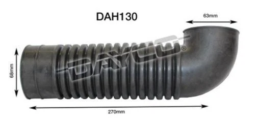 Air Intake Hose For Toyota Landcruiser HJ75R 4.0L Diesel 2H 1985 - 03/90 Dayco