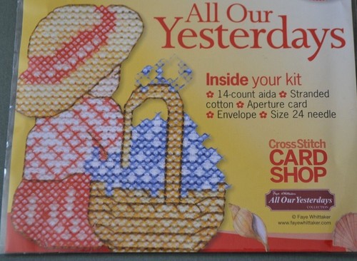Cross Stitch Card Kits Birthdays Special Occasions Choose From Drop Down Menu - Picture 71 of 75