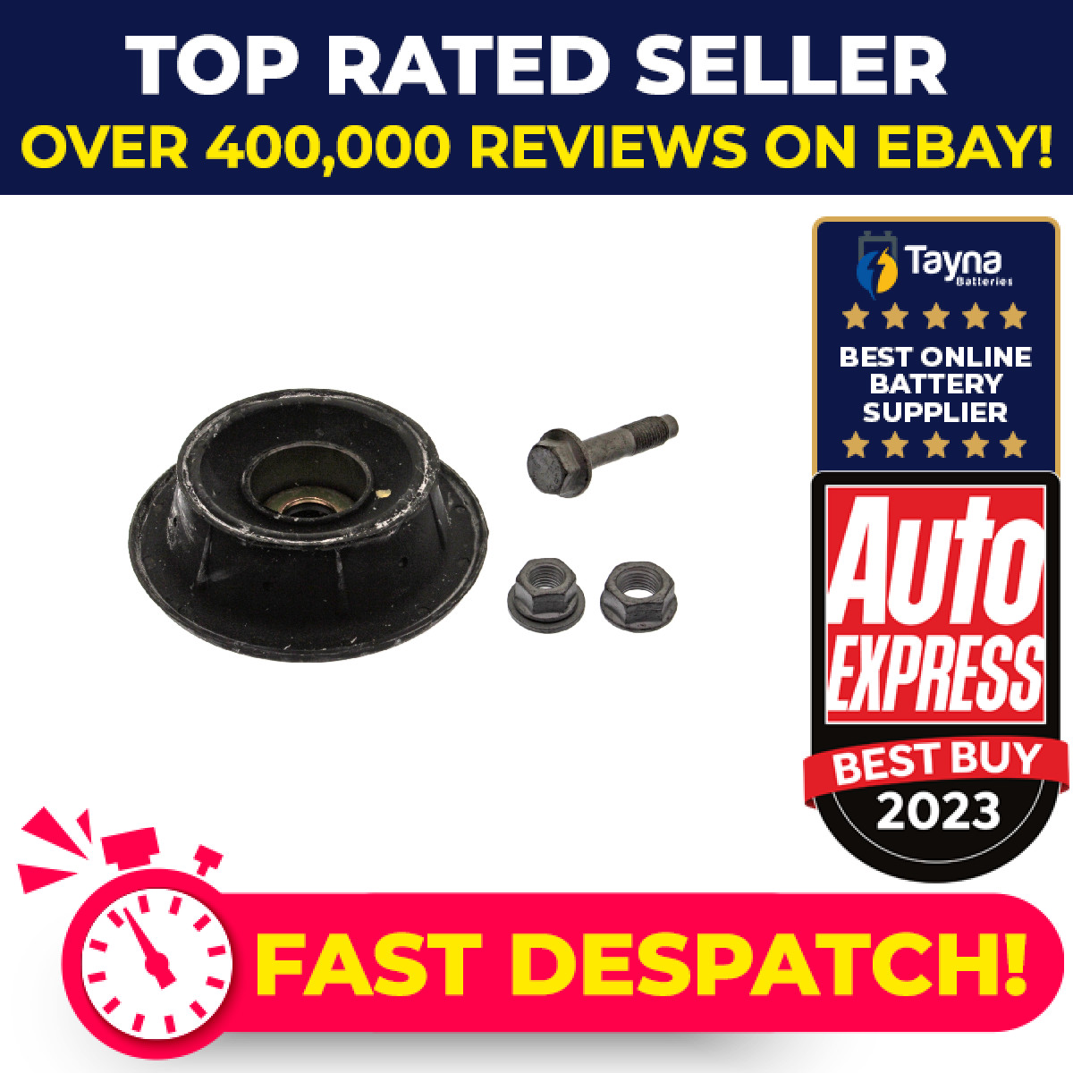 Top Strut Mounting fits VW VENTO 1H2 Front 1.4 1.6 1.8 91 to 98 191412329 Febi