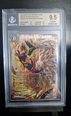 B24 God Rare - SS3 Son Goku Wrath of the Dragon  BT24-138