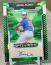Yoniel Curet 2025 Leaf Optichrome Baseball Green Crystal Auto 3/6