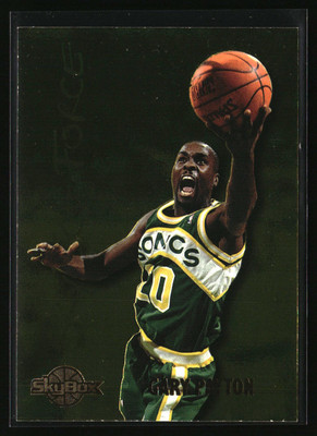 1994-95 SkyBox Premium #SF20 Gary Payton SkyTech Force
