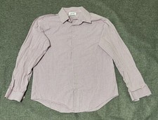 Calvin Klein Slim Fit Men's 16 1/2 34/35 Long Sleeve Shirt