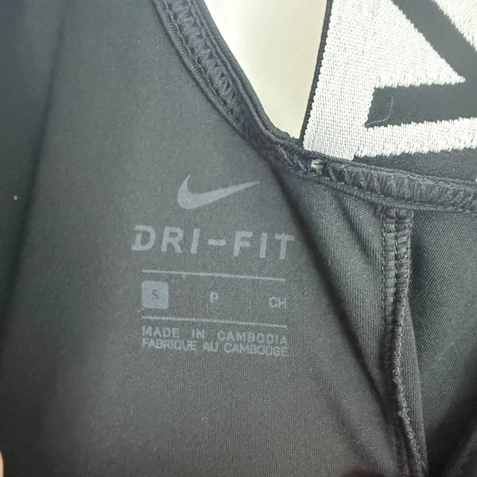 NIKE PRO Dri-Fit победы Elastika Майка маленький S черный активный EUC B45 - Изображение 4 из 4