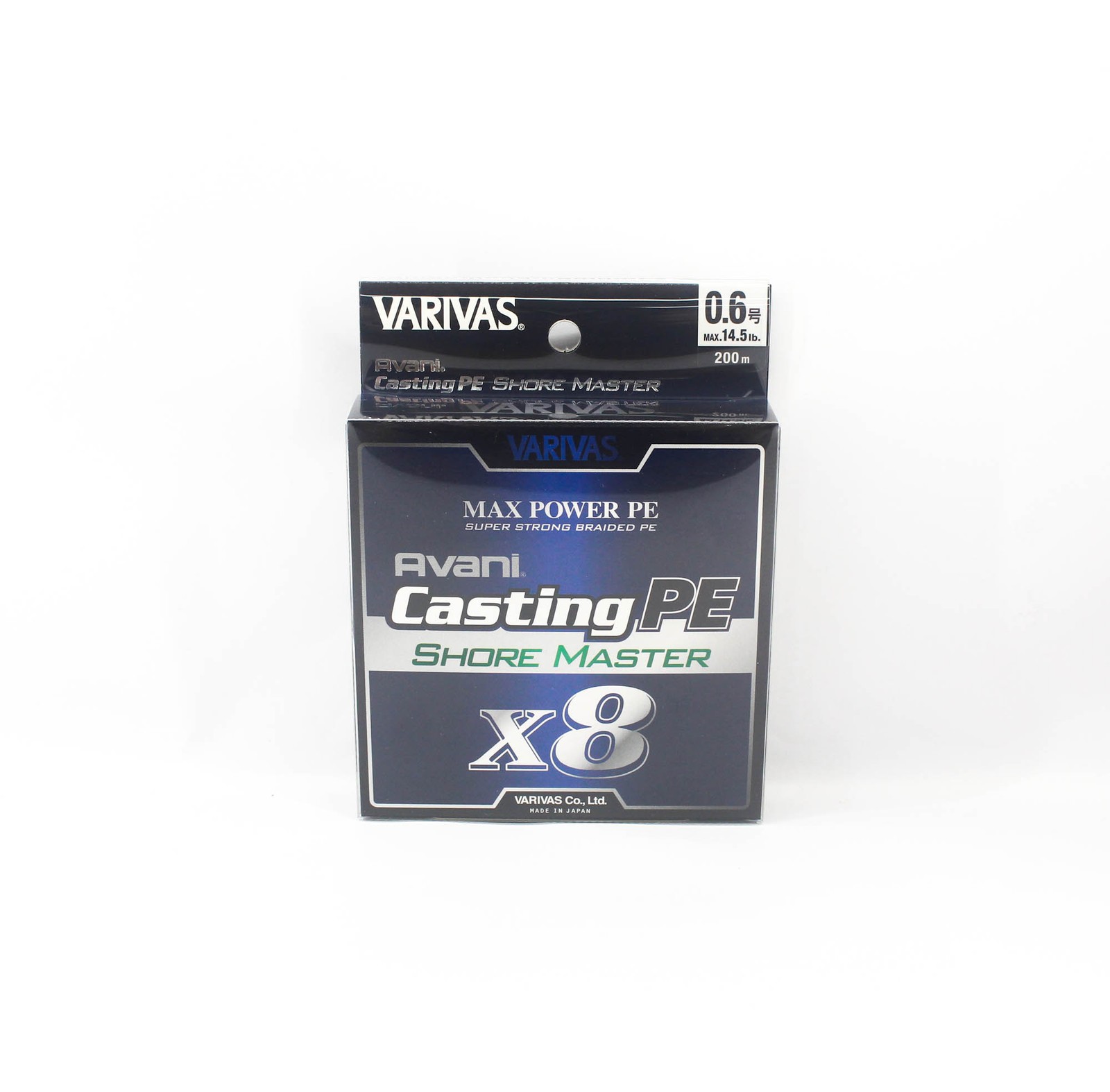 Varivas P.E Line Shore Master Max Power X8 200m P.E 0.6 14.5lb (4946)