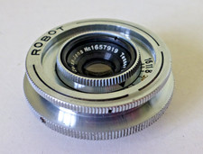Vintage CZJ Tessar f3.5/30mm, for Robot, minor fungus but usable, test shots