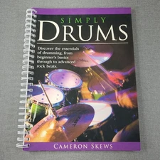 Simply Drums Cameron Skews 2007 Spiral Trade Paperback Hinkler Books