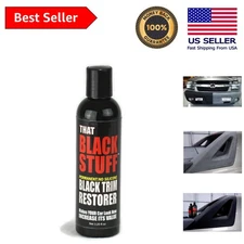 Revolutionary Black Trim Restorer - No Mess, Permanent Results for All Vehicles