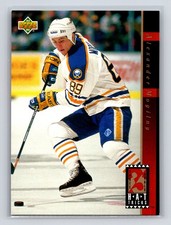 1993-94 Upper Deck Hat Tricks #HT15 Alexander Mogilny Buffalo Sabres Hockey Card