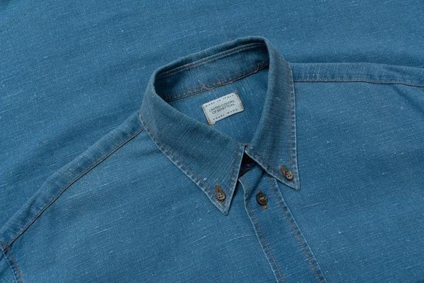 Men United Colors Of Benetton Shirt Navy 40 /L /