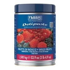 Fabbri Delipaste Wild Fruits Flavoring Compound for Gelato Ice Cream Soft Serve