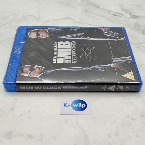 Men In Black Trilogy Blu-ray Movie Region A B C New & Sealed Certification PG - Picture 6 of 24